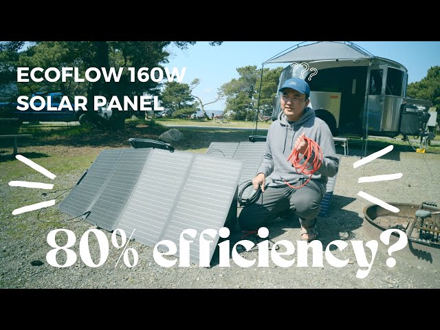 Examen du panneau solaire EcoFlow 160W 