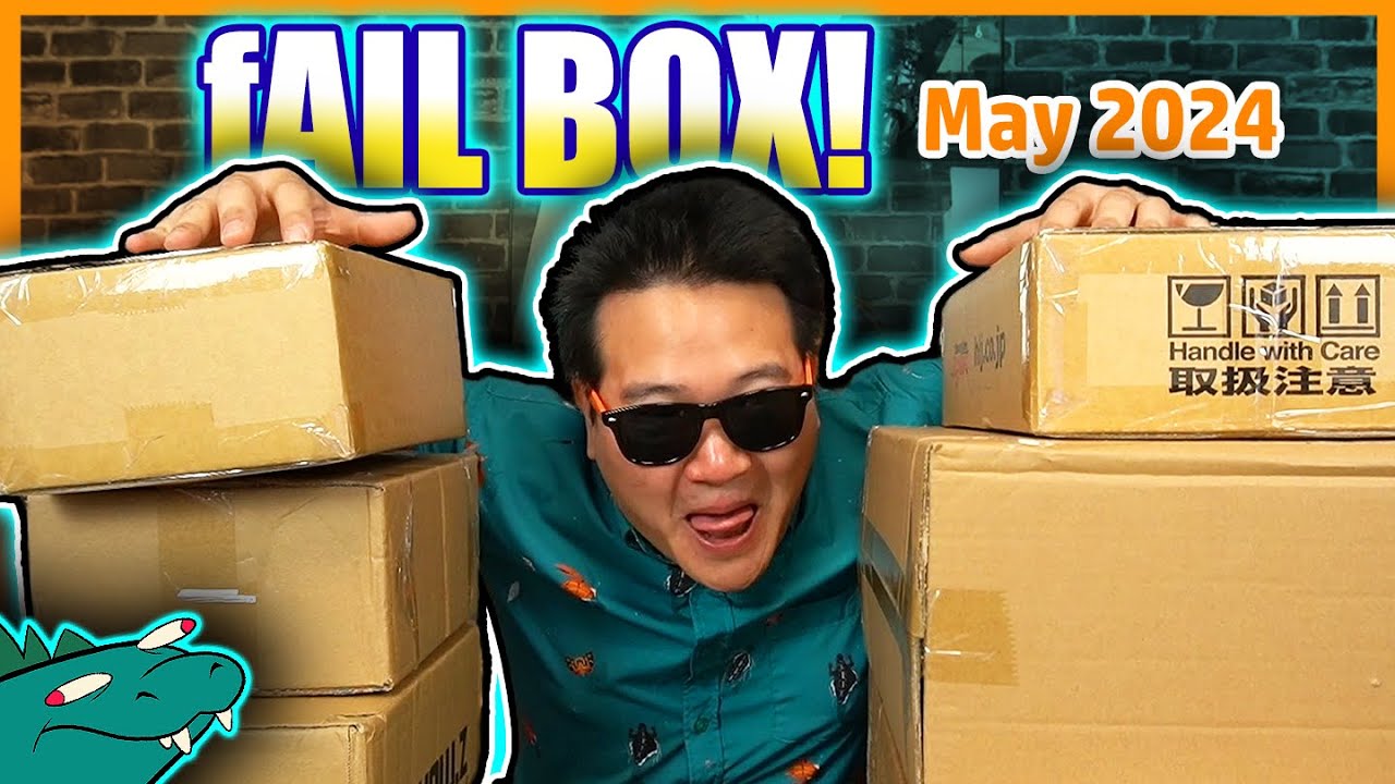 Failing Box Jobby's fAIL BOX May 2024 #jobbyfailbox - YouTube