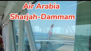 Air Arabia Sharjah-Dammam wonderful flight ✈️ #travel#explore#world.