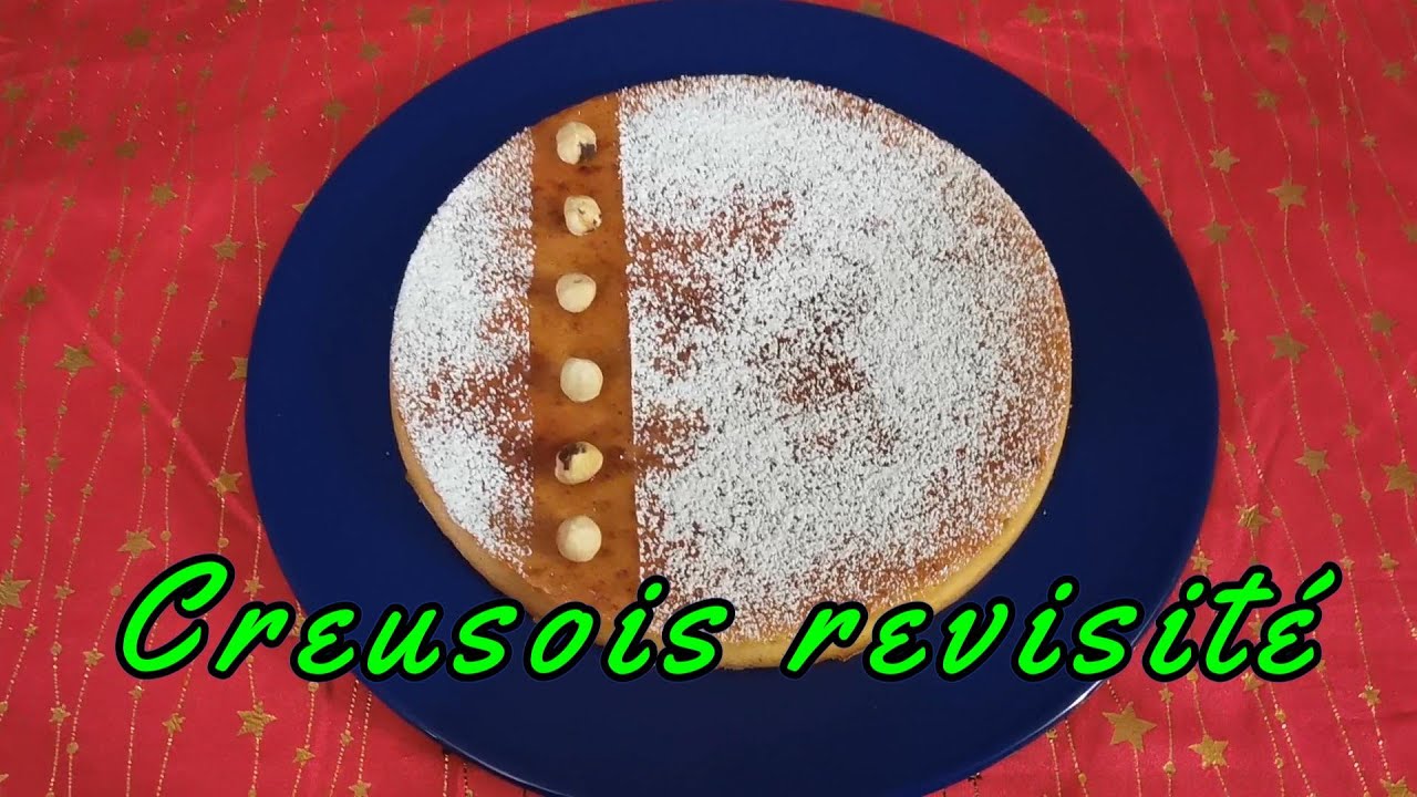 🍰🌰 Creusois revisité, idéale pour le goûter ou le dessert.