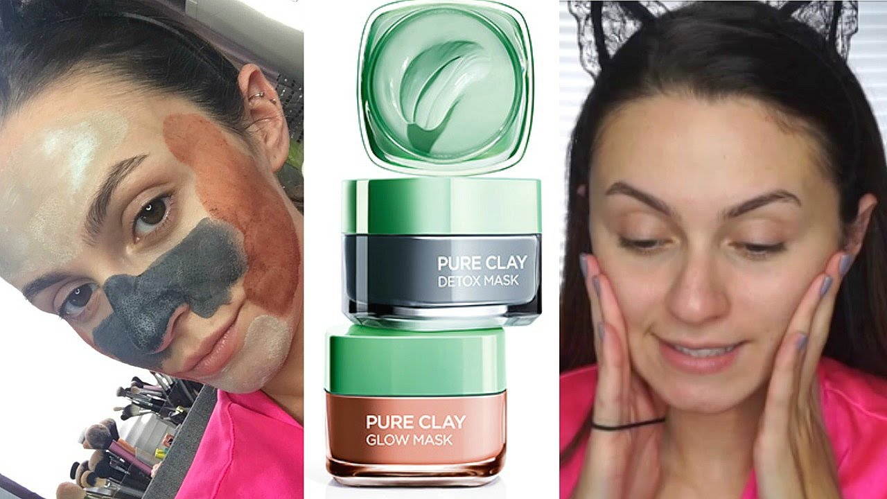 L'OREAL PURE CLAY MASKS REVIEW + | Marissa Leigh -