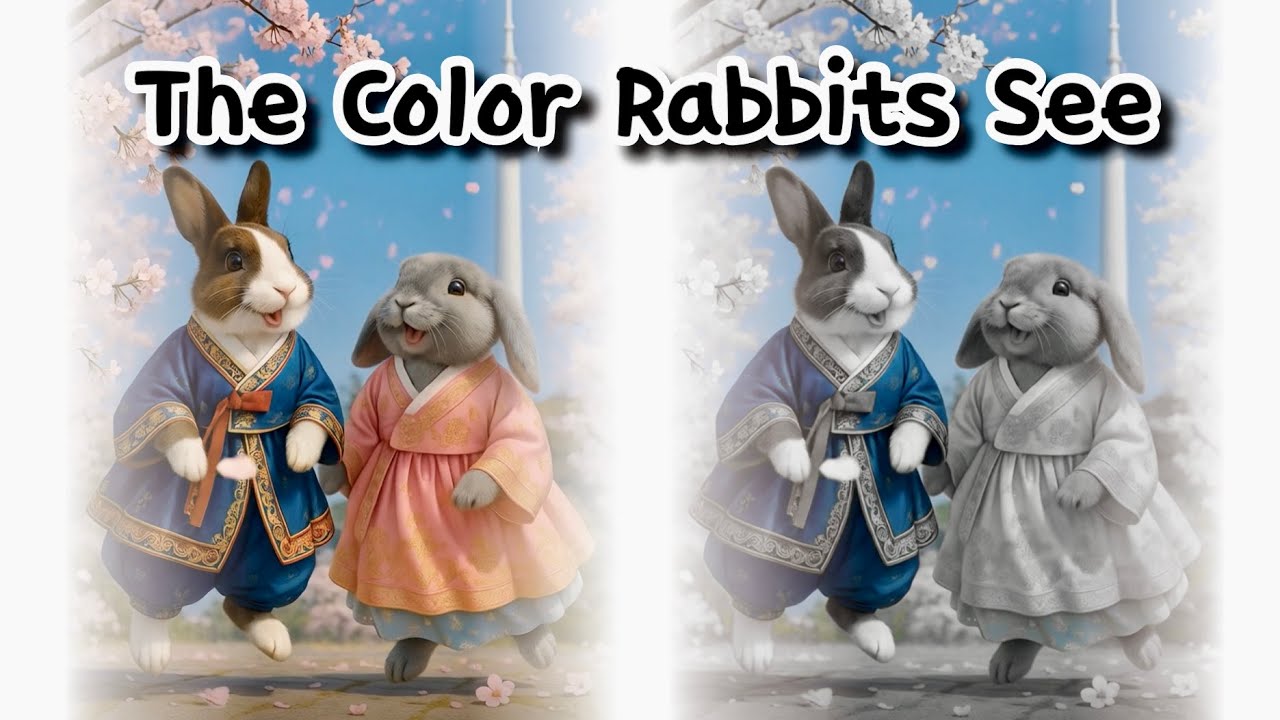 The Colors Rabbits See 🐰🧠 - YouTube