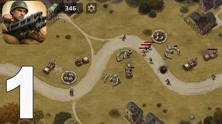 WWII Defense: Supremacy - Gameplay Walkthrough part 1(iOS,Android) screenshot 5