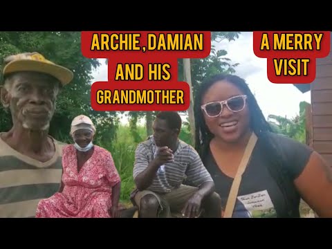 ARCHIE SAY HIM LOVE THE CHRISTMAS CAKE & WE CAUGHT UP WITH DAMIAN AND HIS GRANDMOTHER TOO