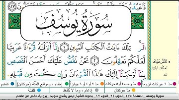 ايمن سويد سورة يوسف مكتوبة دار المعرفة جديد