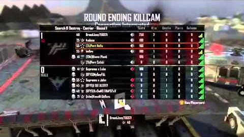 Insane cross map tomahawk on carrier!