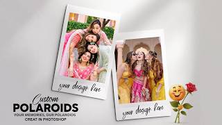 Polaroid Frame in Photoshop - The Easiest Way! 🔥 screenshot 3