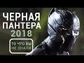 Черная пантера - все что вы не знали об этом фильме 2018