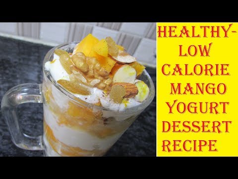 healthy-mango-yogurt-parfait-recipe-|-mango-weight-loss-recipes-|-healthy-breakfast-recipes