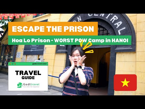 Video: Kävelykierros Hoa Lo -vankilassa, Vietnamin Hanoi Hiltonissa