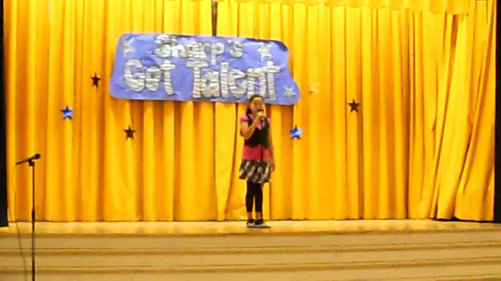 Araceli Pea Singing "Hero"