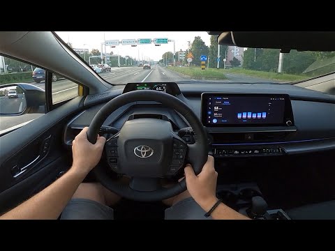 2023 Toyota PRIUS Plug-In Hybrid [223 HP,  13.6 kWh] POV Test ride #112 CARiNIK