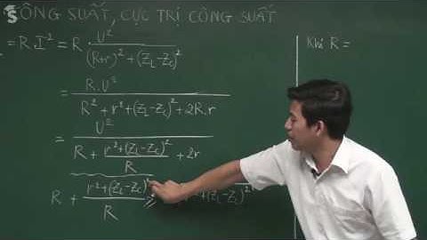 10 3 Công suất, cực trị công suất