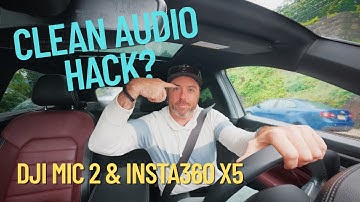 DJI Mic 2 + Insta360 X5 = Clean Audio Every Time?