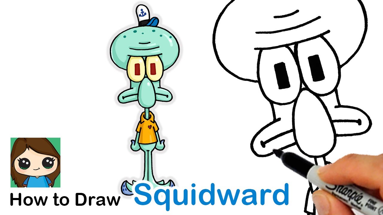 How to Draw Squidward