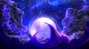 4K Video | Blue Moon 🌙 Vj Loop Video | No Copyright Motion Background Video