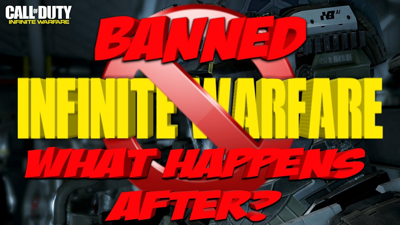 BANNED ON IW AND WHAT HAPPENS AFTER THE BAN (INFINITE WARFARE)WW2 ZOMBIES LEAKED TRAILER IN LINK!!