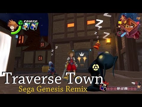 Kingdom Hearts Traverse Town Sega Genesis Remix - kingdom hearts traverse town roblox