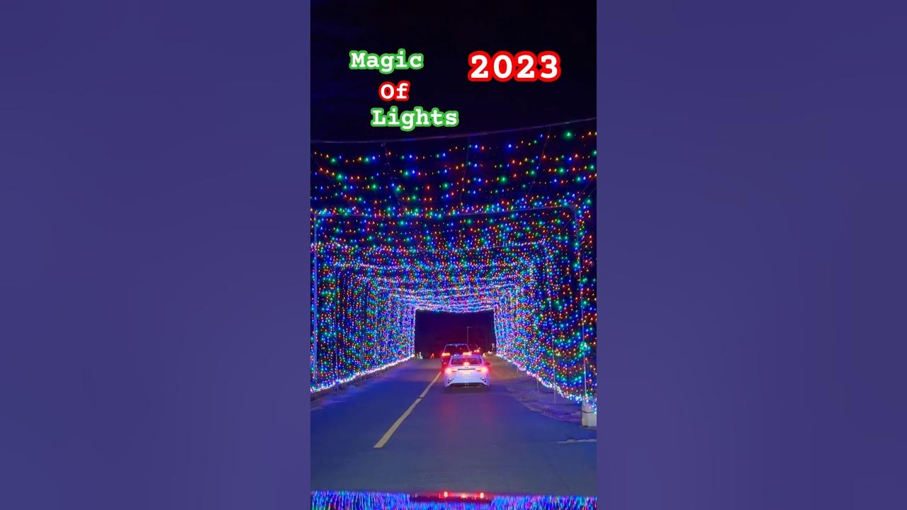 Magic of Lights 2023 Drive through Christmas Light Display at PNC Bank