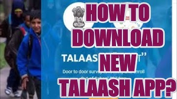 How to download new talaash app? / #talashjk #Talash oosc jk