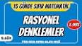 Denklemlerin Çözümü: Bir Adım Adım Rehber ile ilgili video