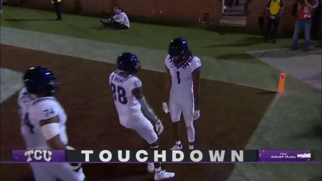 TCU Quentin Johnston *BIG* Catch YouTube