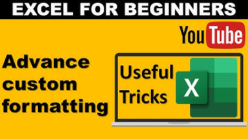 👍Custom formatting in Excel | formatting part-2 | Excel Tutorial in Hindi | Excel for Beginners🤷‍♀️