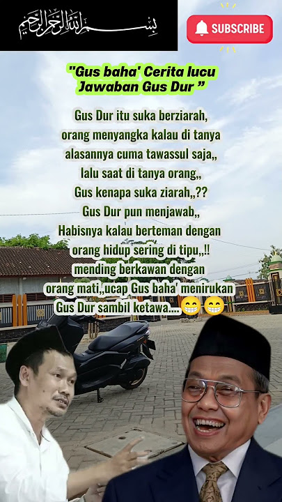 'Menceritakan Kelucuan Gus Dur ” -Gus baha' #quotes #shorts #gusbaha #gusdur #trending #motivation