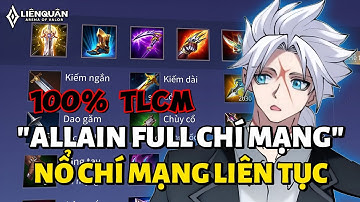 TÔI TEST GIÁO ÁN CỦA BẠN #18: "ALLAIN 100% TỈ LỆ CHÍ MẠNG" Build Allain Full Chí Mạng Nổ Liên Tục