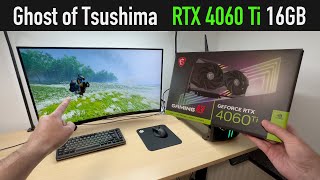 RTX 4060 Ti 16GB vs Ghost of Tsushima at 4K, 1440p, 1080p