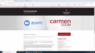 Carmen Zoom How To Video