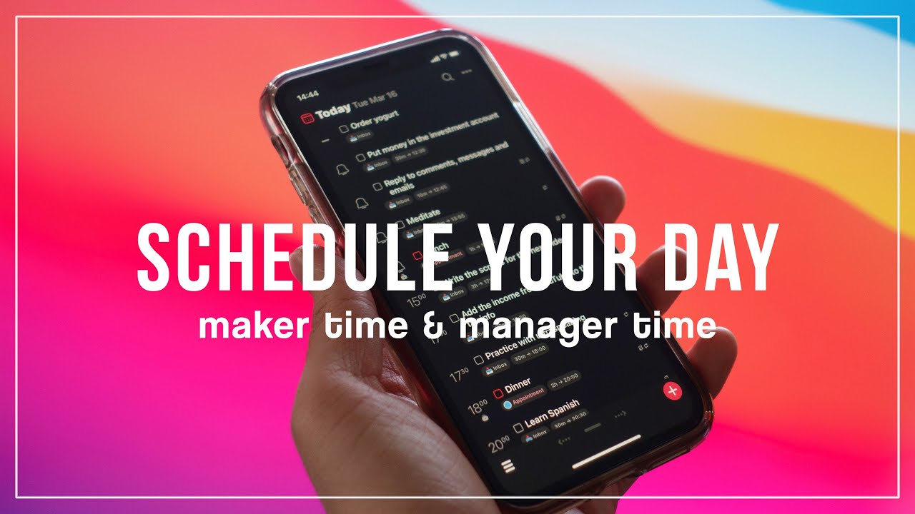 Makers Schedule Managers Schedule