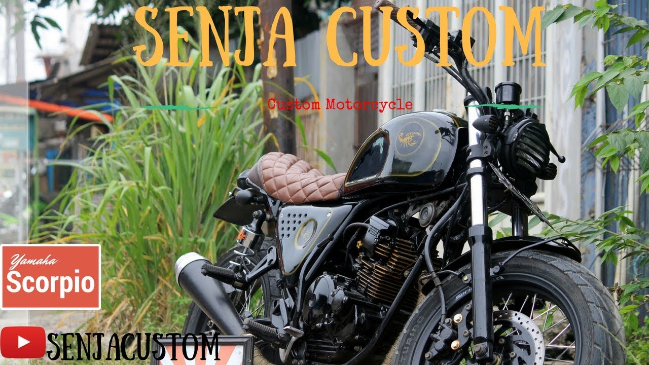 Senja Vlog Yamaha Scorpio Custom Big Tracker Senja Custom