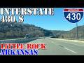 I-430 South - Little Rock - Arkansas - 4K Highway Drive