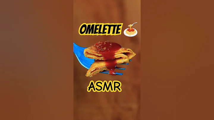 Simple Egg Omlette #shorts #asmr