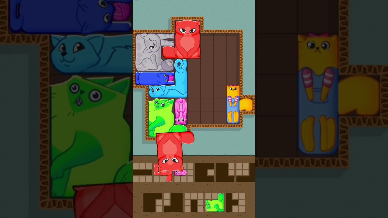 Puzzle Cats - Gameplay #shorts #games #funny