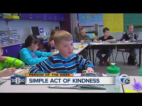 Simple act of kindness: student pays off school lunch debt