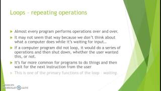 Turing 3 - Decision-making and Loops