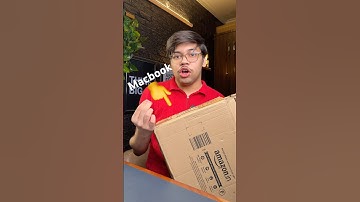 Unboxing Macbook from Amazon