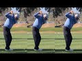 Fred couples golf swing  slow motion  iron  2023