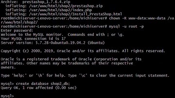 Tutorial instalación Prestashop Servidor Linux