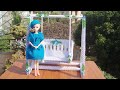 3D Origami Barbie Doll Swing | cómo hacer oscilación muñeca de origami 3d