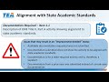 Webinar: 2023-24 Random Validation Title II, Part A - Alignment with State Academic Standards