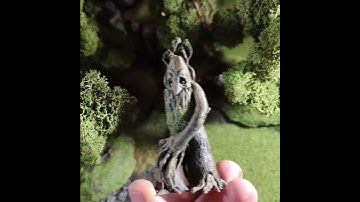 Supportless Treeman 3D printing timelapse