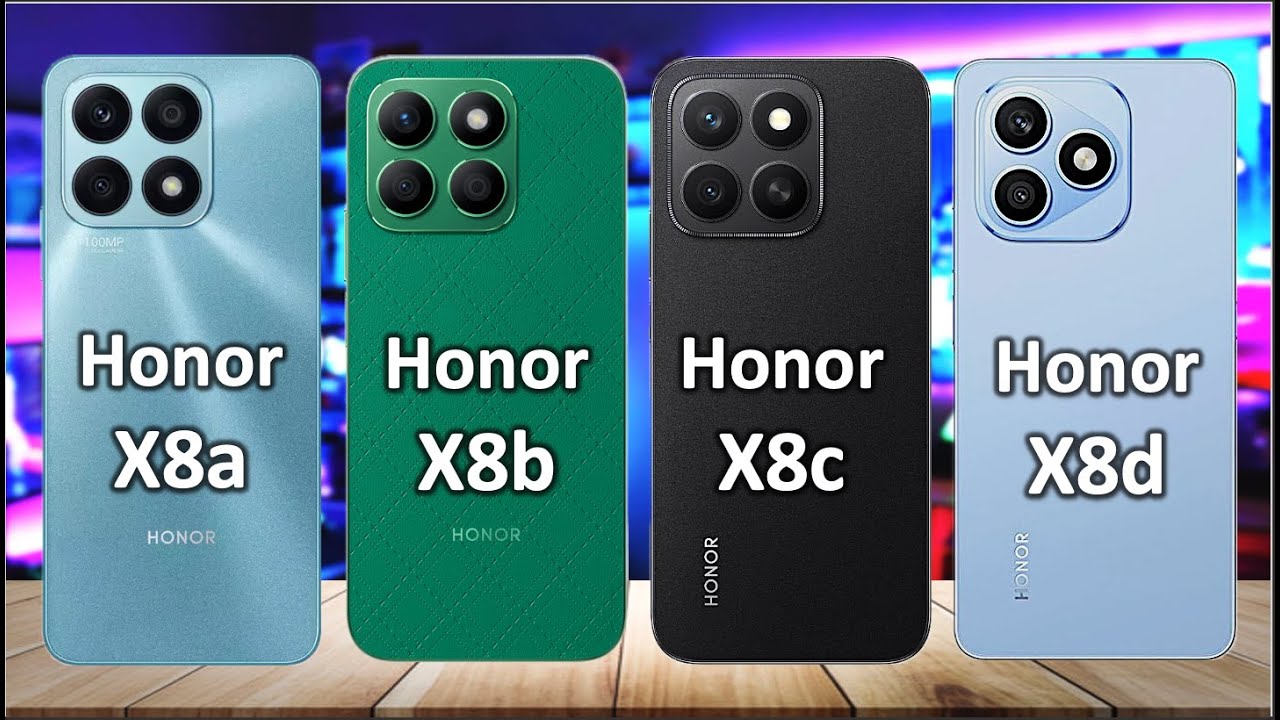 Honor X8 Series Face-Off: X8d vs X8c vs X8b vs X7d (Display, Camera & Battery)