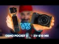 DJI Osmo Pocket 3 VS Sony ZV-E10 MII | Which one should you buy?
