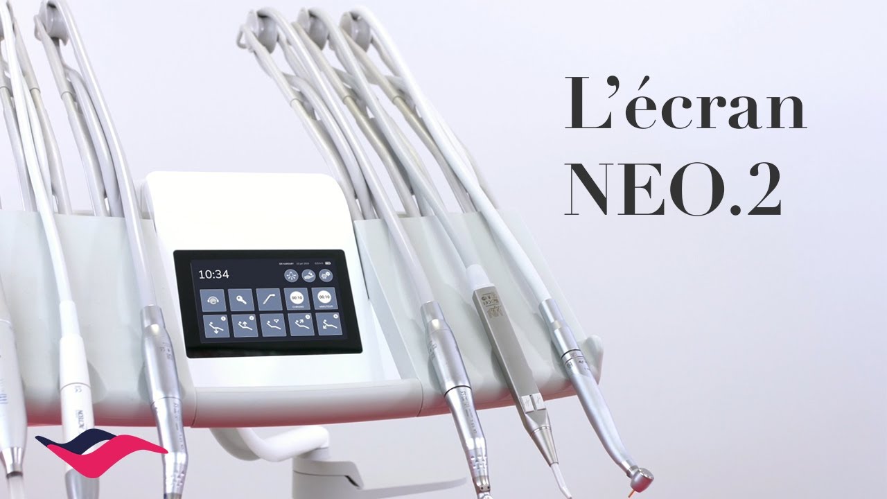 PE9, le fauteuil dentaire universel  [6/7] • L'écran Neo.2 performant et fonctionnel
