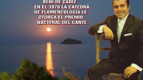 BENI DE CÁDIZ -  ZAMBRA - POR RAFAEL HIDALGO.