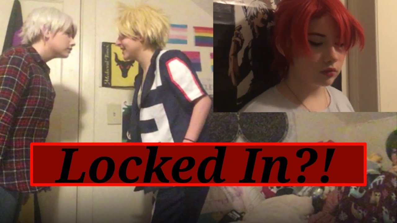 Киришима запирает главную троицу в своей комнате на ночь