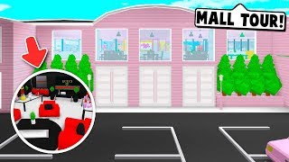 MY FINISHED MALL TOUR ON BLOXBURG! (Roblox)